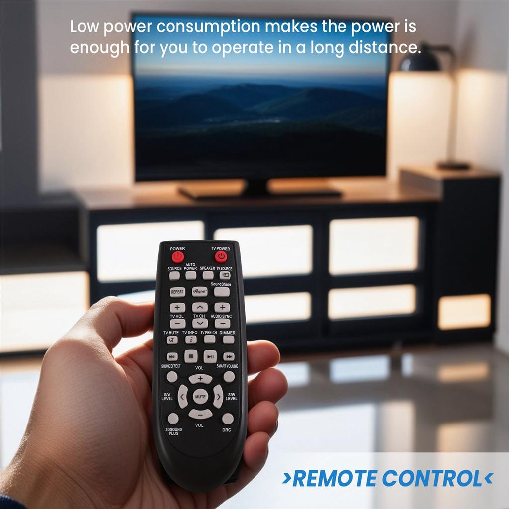 AH59-02547B Пульт дистанционного управления для саундбара Samsung, дальность 10 м, инфракрасный контроллер, замена