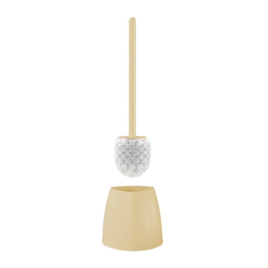 Toilet Brush With Hard Bristles Bathroom Cleaning Bowl Brush Kit Modern And Compact Toilet Cleaner Brush Long Handle Bristles For Bathroom