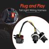 Taillight Socket Wiring Harness Accessory 68004166AC High Performance Practical Portable Premium