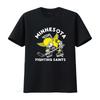Футболка с принтом игрока хоккейной команды Minnesota Fighting Saints Ретро-стиль Удобная ткань Идеально для спортивных фанатов винтажная Стирка под винтаж