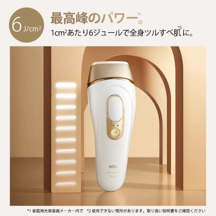Braun Pro5 IPL Hair Removal Device VIO Silk-expert (Flash Type, Compatible) PL-5243