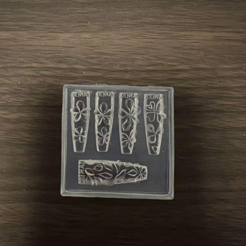 3D силиконовая форма для нейл-арта в китайском стиле, изысканный дракон, медные монеты, колокольчики, пуговицы, китайские узлы, дизайн веера для украшения ногтей