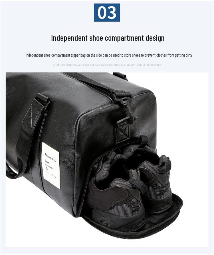 Модная женская водостойкая сумка для спортзала и йоги с логотипом на заказ и большой вместимостью