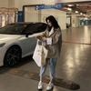 Женские прямые джинсы с высокой талией и рваными элементами 2020 года - Корейский стиль, Стройнящие и универсальные укороченные брюки