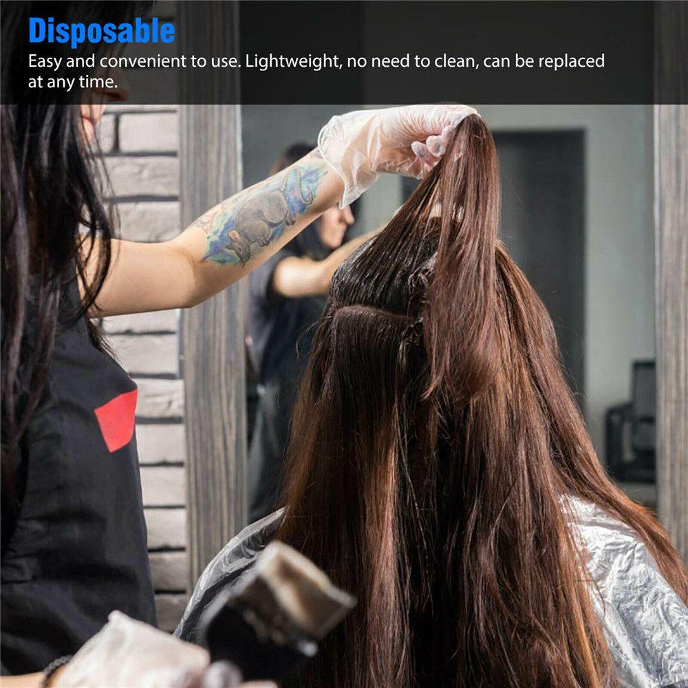 Парикмахерские халаты, накидки для парикмахерских, парикмахерская ткань, одноразовая накидка для стрижки волос, инструменты для химической завивки