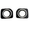 Land Rover Discovery 4 Fog Light Bezels, Silver/Black, LR051335/6/7