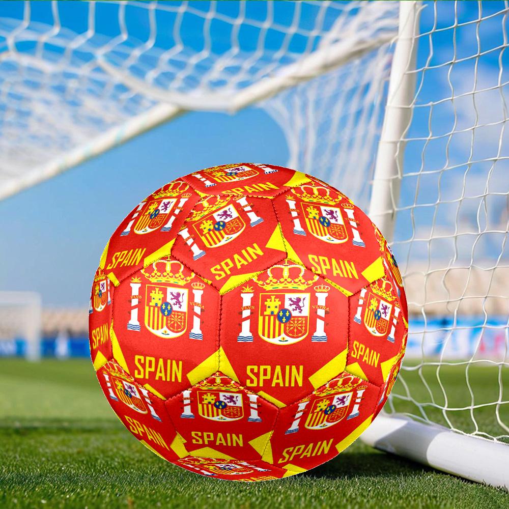 Pau-lo Fc Emblem Printed Size 5 Soccer Balls, Anti-Slip, Protective Football, Outdoor Sport, a Unique Gift Suitable for him/her, Birthday