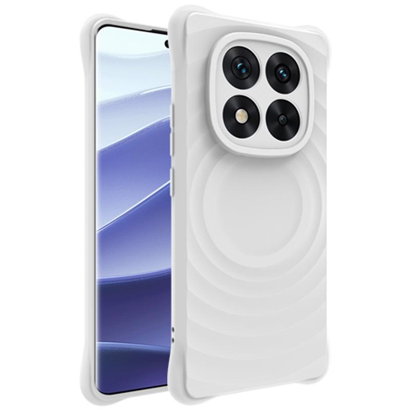 Чехол для Xiaomi Redmi Note 14 Pro 5G/Poco X7 5G Текстура капли воды Противоскользящий Матовый чехол из ТПУ