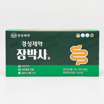 Kyungsung Pharmaceutical Чанбакса 10 г x 30 пакетиков / Пищевые волокна шелухи подорожника, 300 г, 4 набора