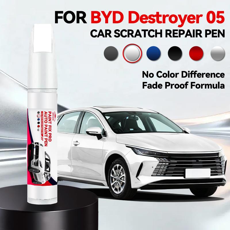 OPRTAMG Purpose Vehicle For BYD Destroyer 05  1996-2026 Paint Repair Pen Touch Up Scratch Remover DIY Auto Accessories Black Whi