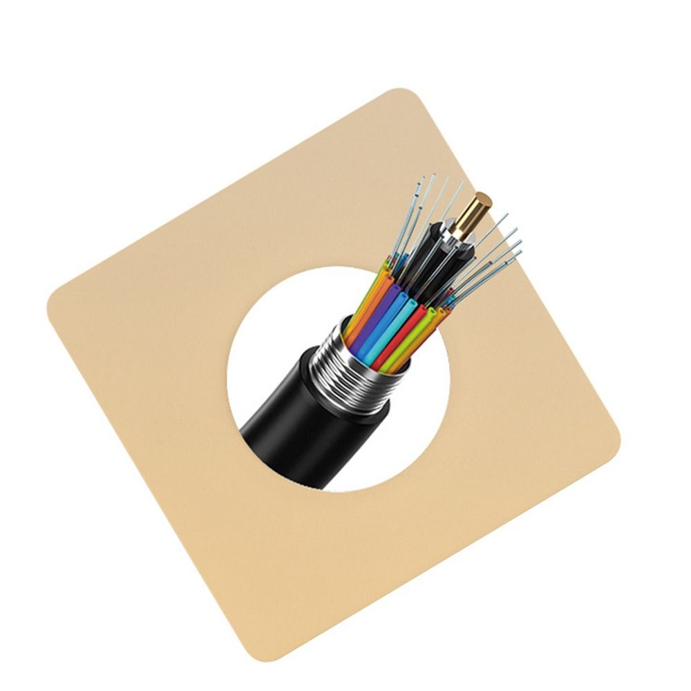 С отверстием для розетки Панель кабельных розеток с резиновой прокладкой Крышка кабеля Настенная пустая панель Главная