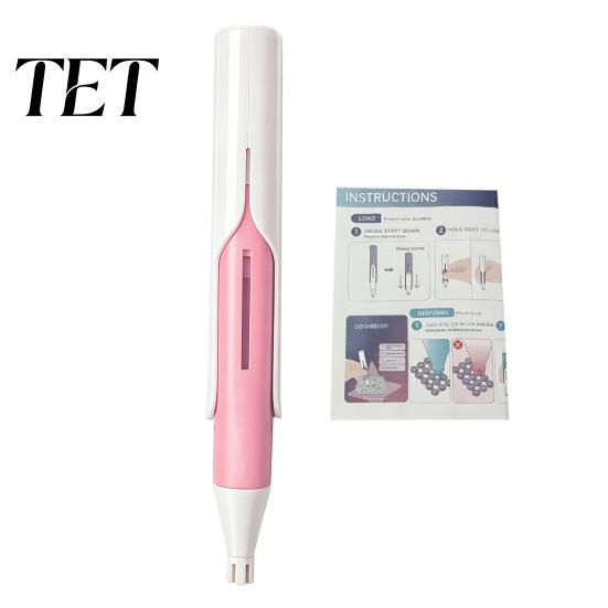Rhinestone Art Bead Dispenser Automatic Dispenser, Painting Applicator Tool, Wax-free Reloadable Drill Pen for 2.8mm Round Drills