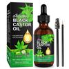 Jamaican Black Castor Oil, Organic Castor Oil,  Cold Black Castor Oil Organic For Body Hair Skin,Massage Oil, Hair Nourishing 60ml