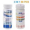 50pcs Swimming Pool Alkalinity Test Strips 3 In 1 Test Paper Water Test