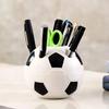 Office Student Universal Pen Holder Cartoon Football Shaped Multi Functional Storage Rack Portable Office Supplies Storage