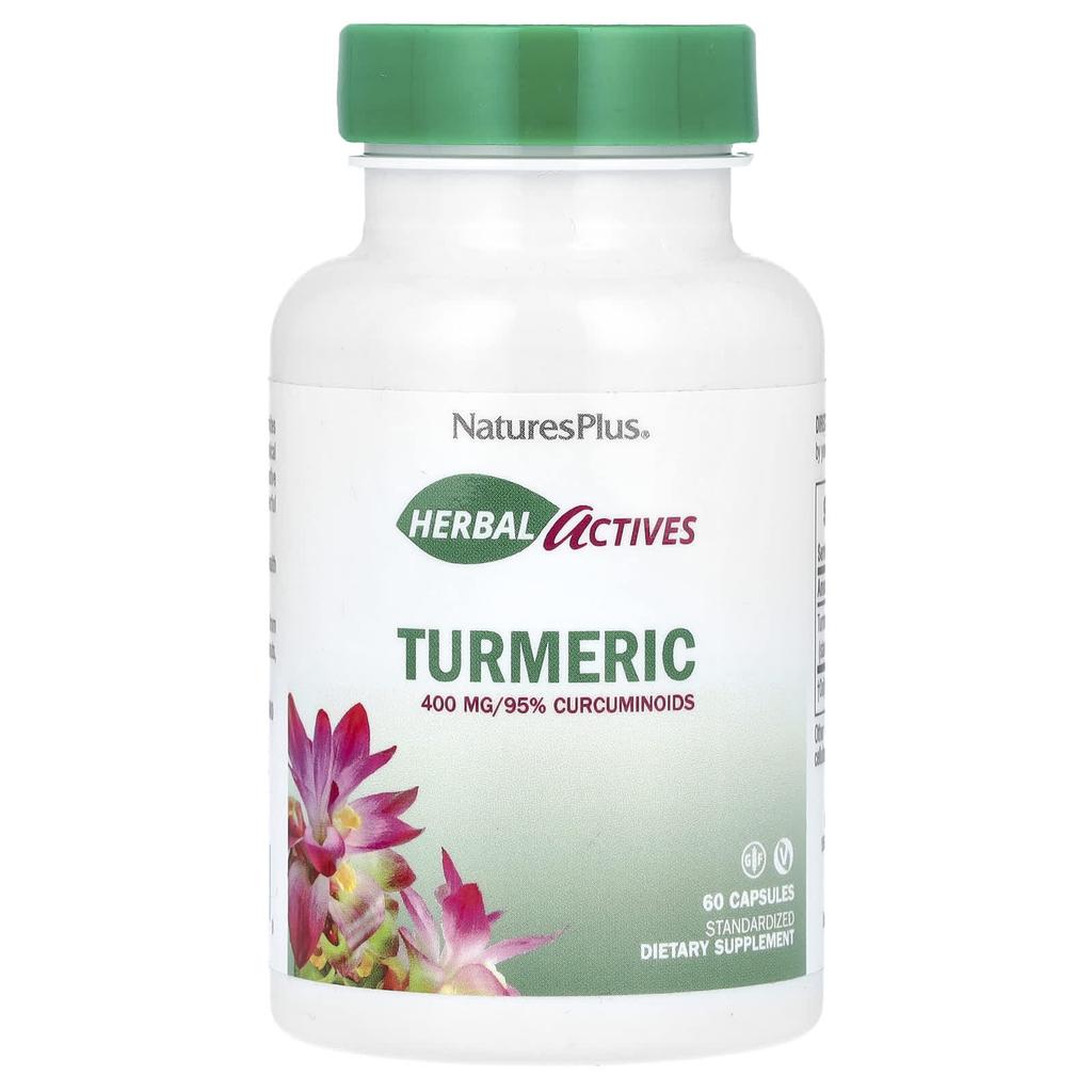 Herb Active, Куркума, 400 мг, 60 капсул