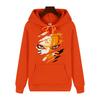Мужская осенне-зимняя одежда с принтом граффити Наруто, высококачественная, утолщенная, теплая, свободная, удобная толстовка в стиле Харадзюку