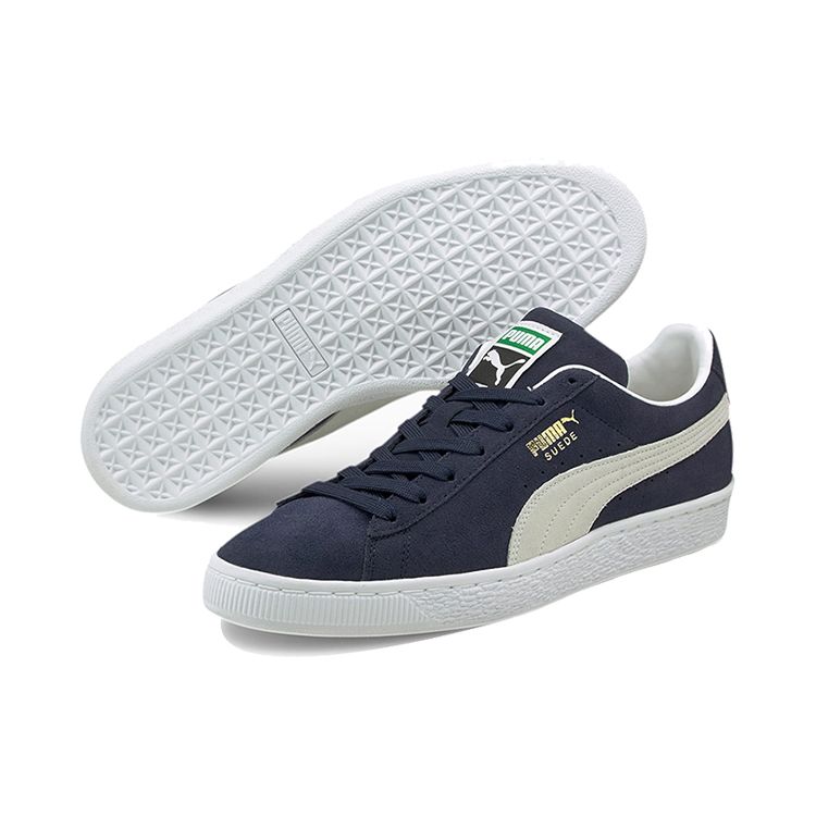 Puma Кроссовки Suede Classic 21 Peacoat Unisex Синий Белый 374915-04