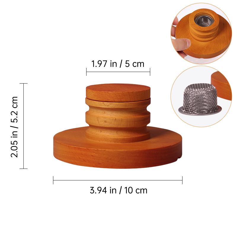 Набор для копчения коктейлей - Дымогенератор-камин для коктейлей Оборудование для виски Подарки для мужчин Папы Мужа Кухонные барные аксессуары