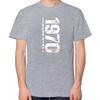 Vintage 1970 Birthday Gifts Graphic T Shirts Fashion Tees Tops Summer Cotton New Shirts And Tshirts Unisex Print T Shirt