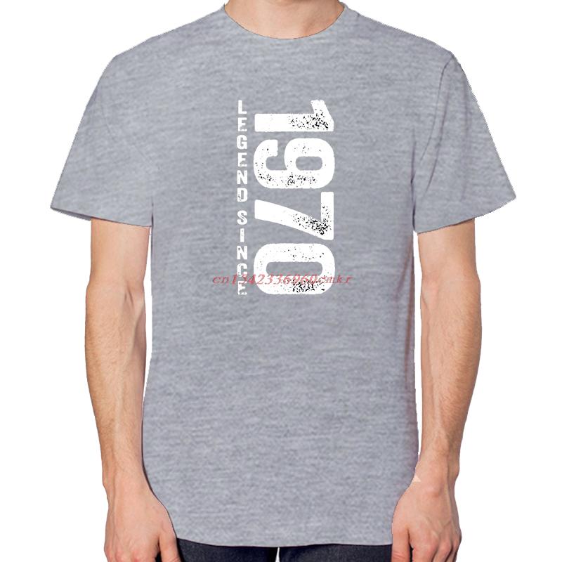 Vintage 1970 Birthday Gifts Graphic T Shirts Fashion Tees Tops Summer Cotton New Shirts And Tshirts Unisex Print T Shirt