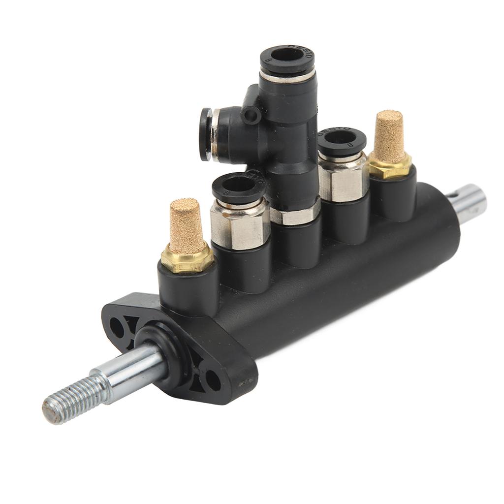 Tire Changer Machine Air Control Foot Pedal Valve 5 Way Aluminium Alloy 36mm Hole Distance Replacement Supplies