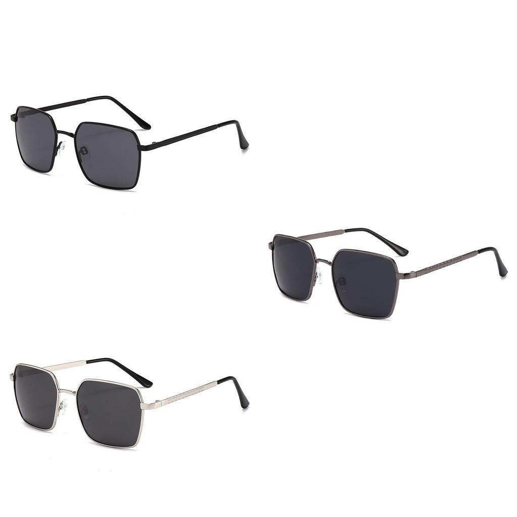 Uv400 Protection Polarized Sunglasses With Gold Frame And Gray Lens For Fashionable Looks