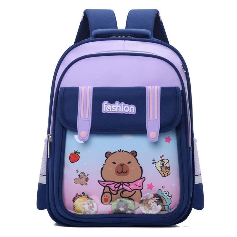 And Stylish Playful Capybara Themed Childrens Backpack Perfect For Boys And Girls Use School