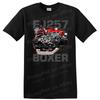 Футболка с двигателем Boxer E267 для автолюбителей, футболка с изображением производительности, подарок для механиков