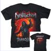 Футболка с принтом группы Destruction Diabolical Хлопковая графическая футболка Унисекс Женская Летняя Уличная Одежда Топ