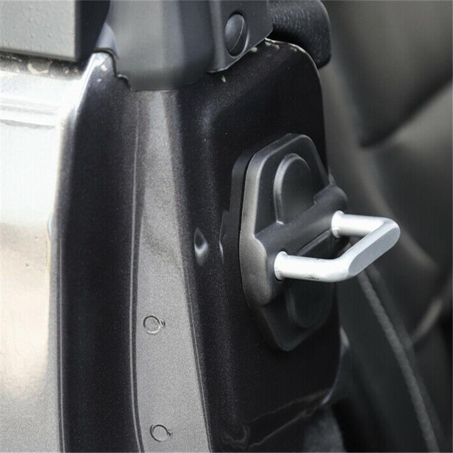 Защитная накладка на замок двери автомобиля для Jeep Wrangler JL Gladiator JT 2018 2019 2020