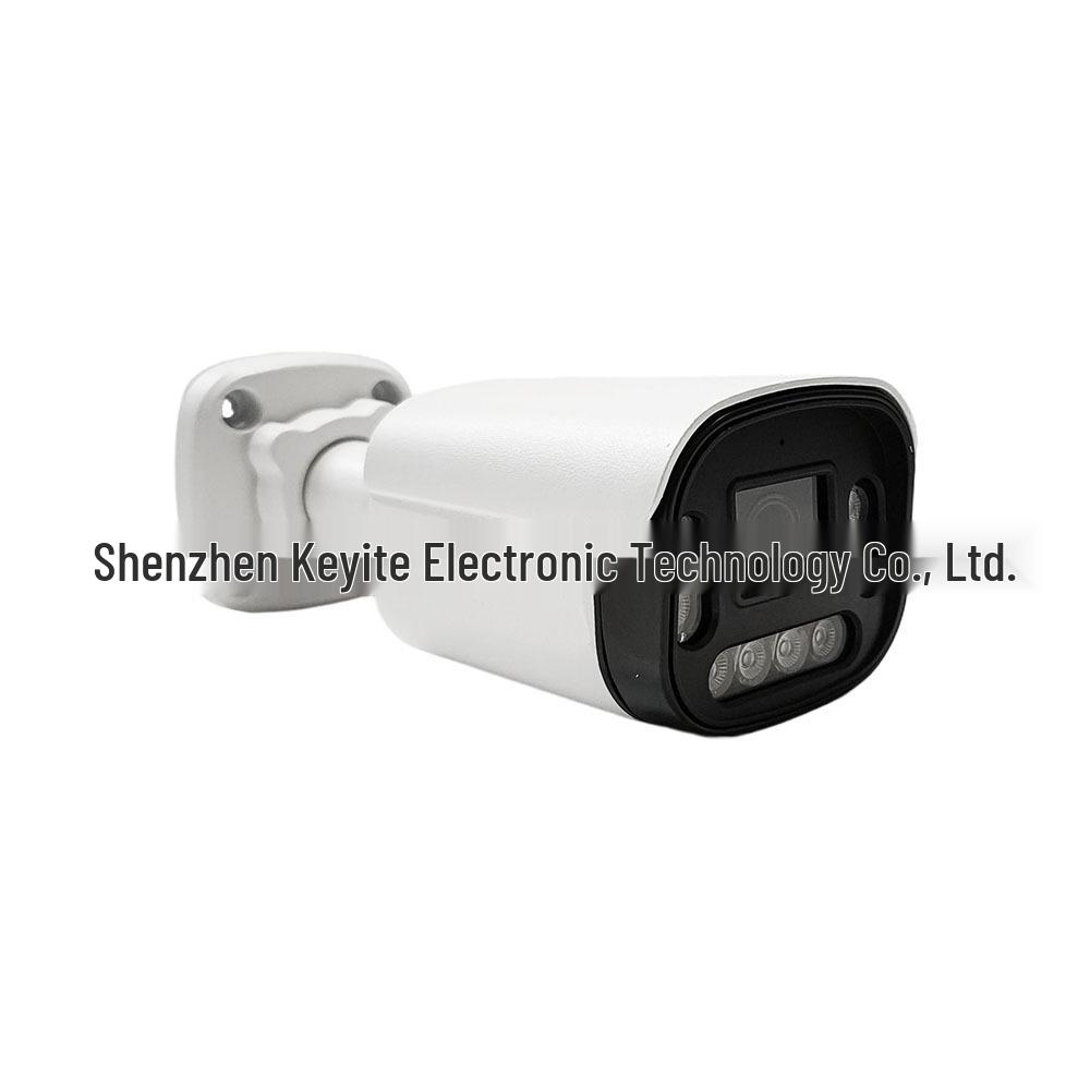 4K Двойная подсветка POE Наружная сетевая камера с аудио, Цветная, Водонепроницаемая, 4Мп/5Мп/8Мп