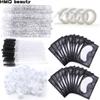 Eyelash Extension Supplies Kit Mascara Applicator Lashes Brush Crystal Cotton Swabs Glue Ring Tape Eye Pad Eyelashes Makeup Tool