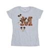 Mickey Mouse Womens/Ladies M Faces Cotton T-Shirt