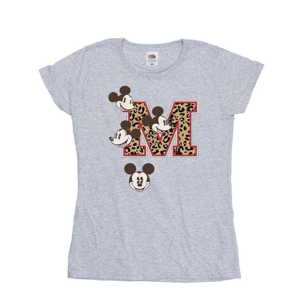Mickey Mouse Womens/Ladies M Faces Cotton T-Shirt