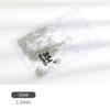 1440pcs/pack Glitter Rhinestones Crystal White AB Color Non Hot Fix FlatBack Strass Sewing & Fabric Garment Rhinestone Nail Art Stone  9 Sizes