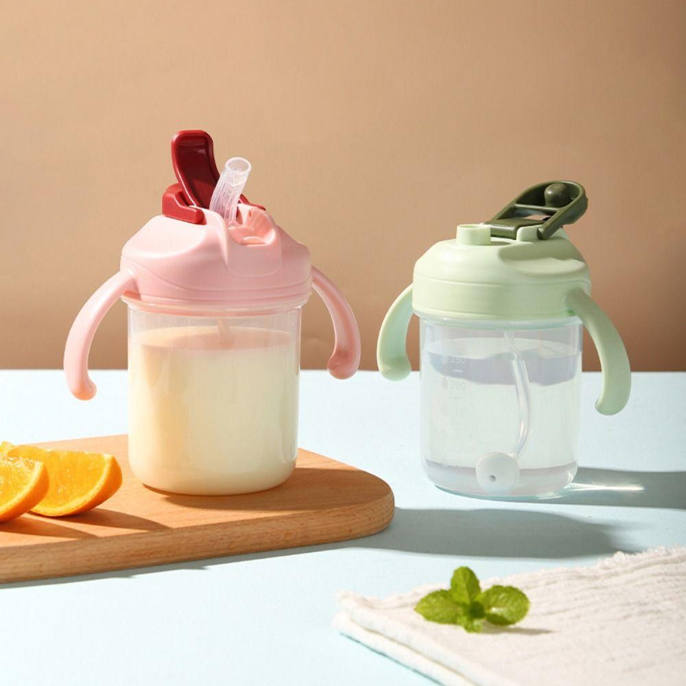 Leak-proof Baby Straw Drinking Cup Portable Learning Water Container Toddler Water Bottle Newborn