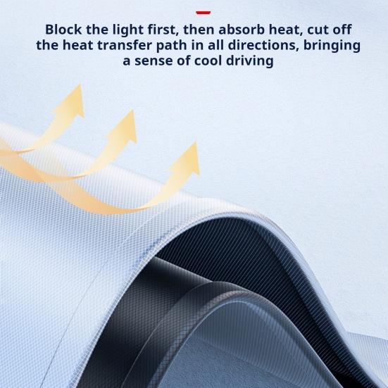 Солнцезащитный козырек на боковое окно автомобиля, занавеска для конфиденциальности, УФ-защита от солнца, простая установка, универсальный солнцезащитный козырек на переднее сиденье