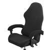 Zipper Chair Cover Durable Gaming Chair Cover Elastic Protection for Armchair Wear-resistant Slipcover with Zipper for Office