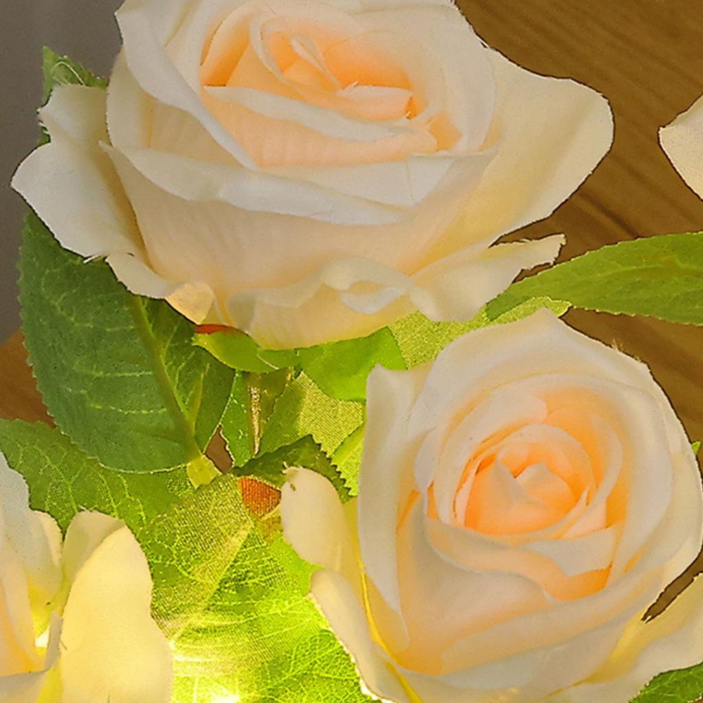 Светодиодная лампа Rose Креативный ночник Rose Декоративная настольная лампа Flower Подарок на День святого Валентина Спальня Изголовье кровати