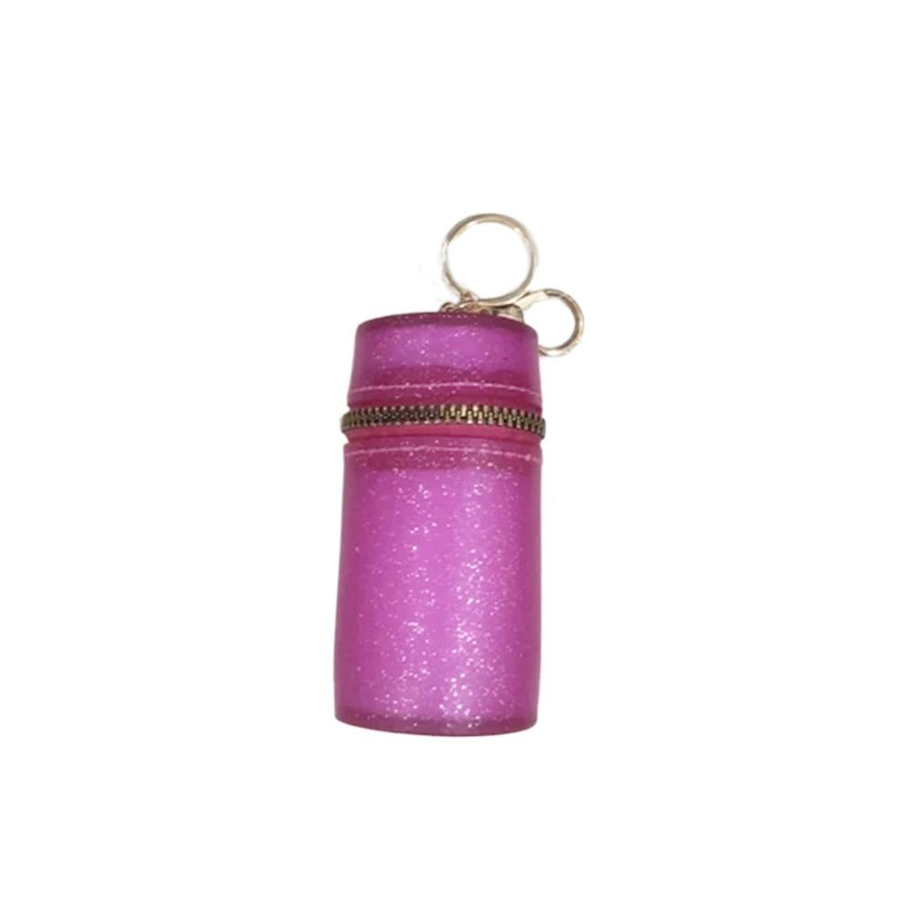 Multifunctional Glitter Lipstick Storage Bag Mini Transparent Lipstick Pouch Outdoor