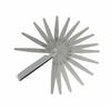 ZOYUBS Stainless Steel Thickness Gauges, Gap Gauges, Gauges for Measuring Thickness and Thinness, 17-Piece Set (0.02mm-1.0mm), L 100mm, Portable