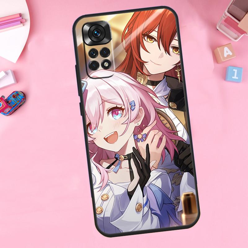 7 марта Чехол для телефона Honkai Star Rail Для Xiaomi Redmi Note 11 10 9 8 12 Pro Turbo 9S 10S 11S 12S 9A 9C 10C 12C