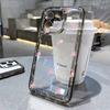 Прозрачный чехол для телефона с цветами для iPhone 11 Чехол для iPhone 13 16 15 14 12 17 Pro Max XR XS 7 8 SE Эстетичный цветочный чехол Funda