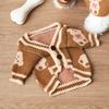 [Pet] Bear Knit Cardigan S