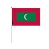 Drapeau - Maldives - Mini Drapeau - 30 X 45 Cm - Polyester - Recto/Verso