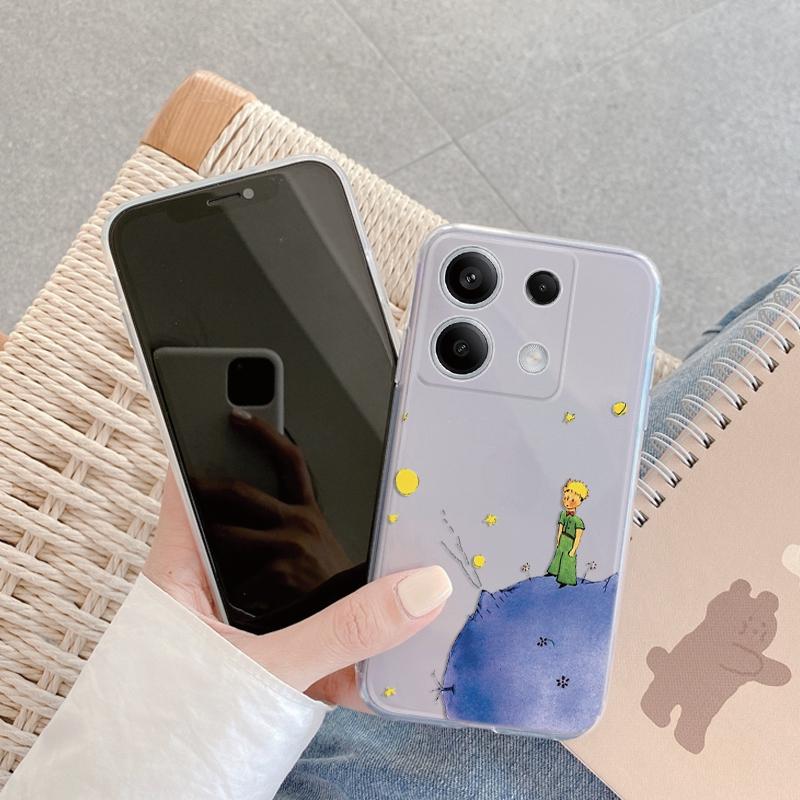 Чехол Cosmic Planet для iPhone Samsung A55 M34 S24 Xiaomi Redmi 13 Pro 14C Huawei Honor 200, противоударный бампер для телефона TPU, устойчивый к царапинам, прозрачная задняя крышка