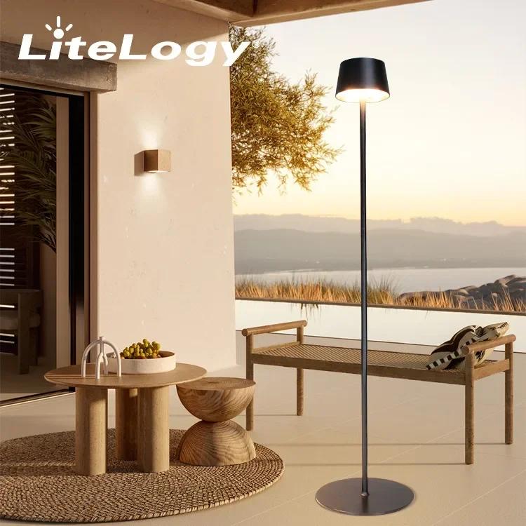 W2557 Светодиодная аккумуляторная настольная лампа Беспроводная сенсорная Настольная Прикроватная Ночник для Спальни Кабинета Офиса Бара Открытого Клуба Кафе