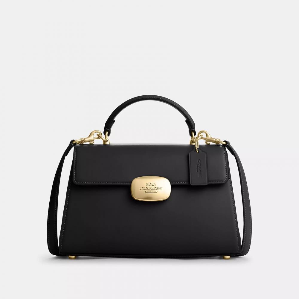 Coach Eliza Top Handle Gold Chalk