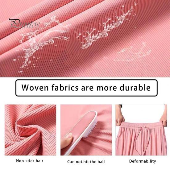 Летние спортивные штаны из тонкого ледяного шелка с эластичной завязкой на талии и карманами повседневные спортивные штаны сплошного цвета свободного покроя брюки для фитнеса уличная одежда